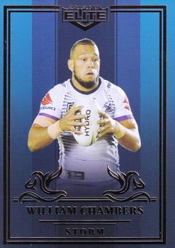 2019 NRL Elite - Mojo Sapphire #MS057 Will Chambers Front